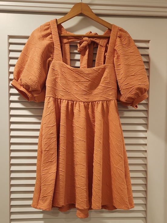 Free People Dresses & Skirts - Free People Violet Mini Dress In Carrot Ginger Size S